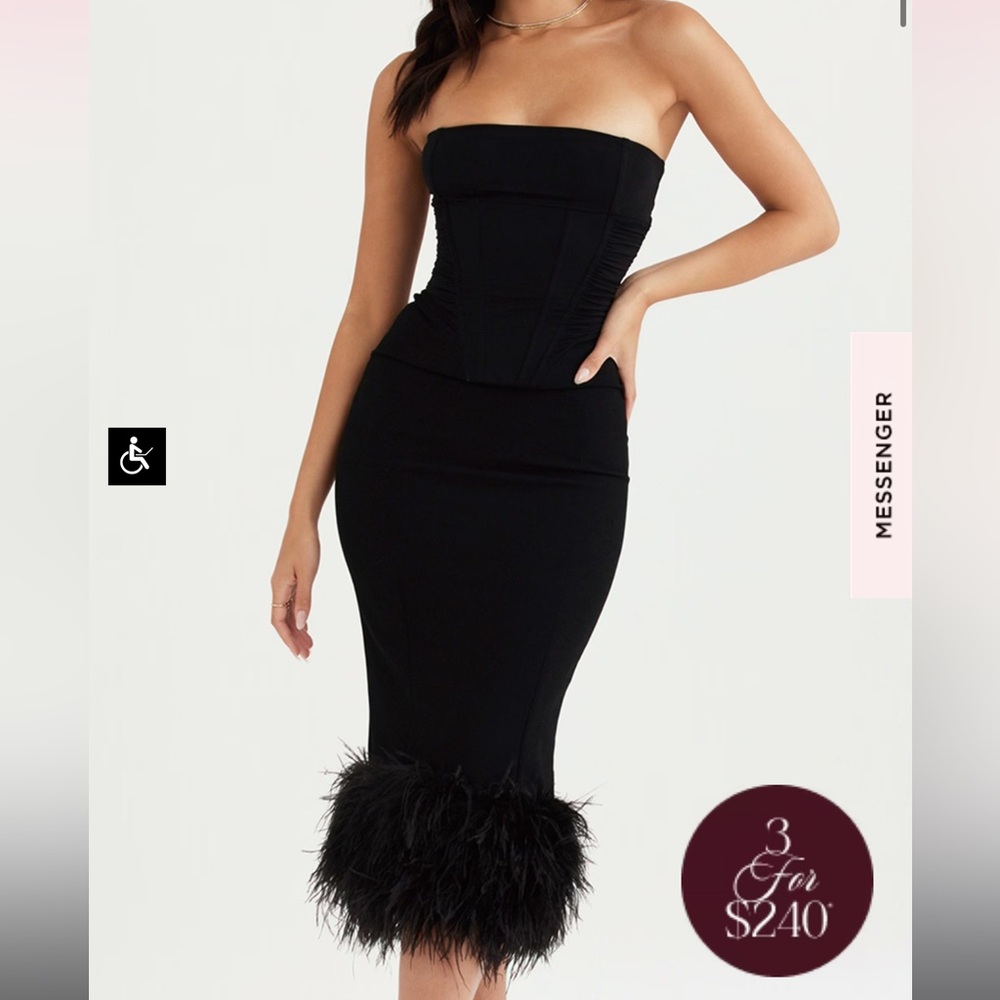 House of CB Fionula Dress Size Medium